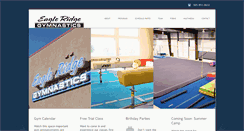 Desktop Screenshot of eagleridgegym.com