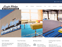 Tablet Screenshot of eagleridgegym.com